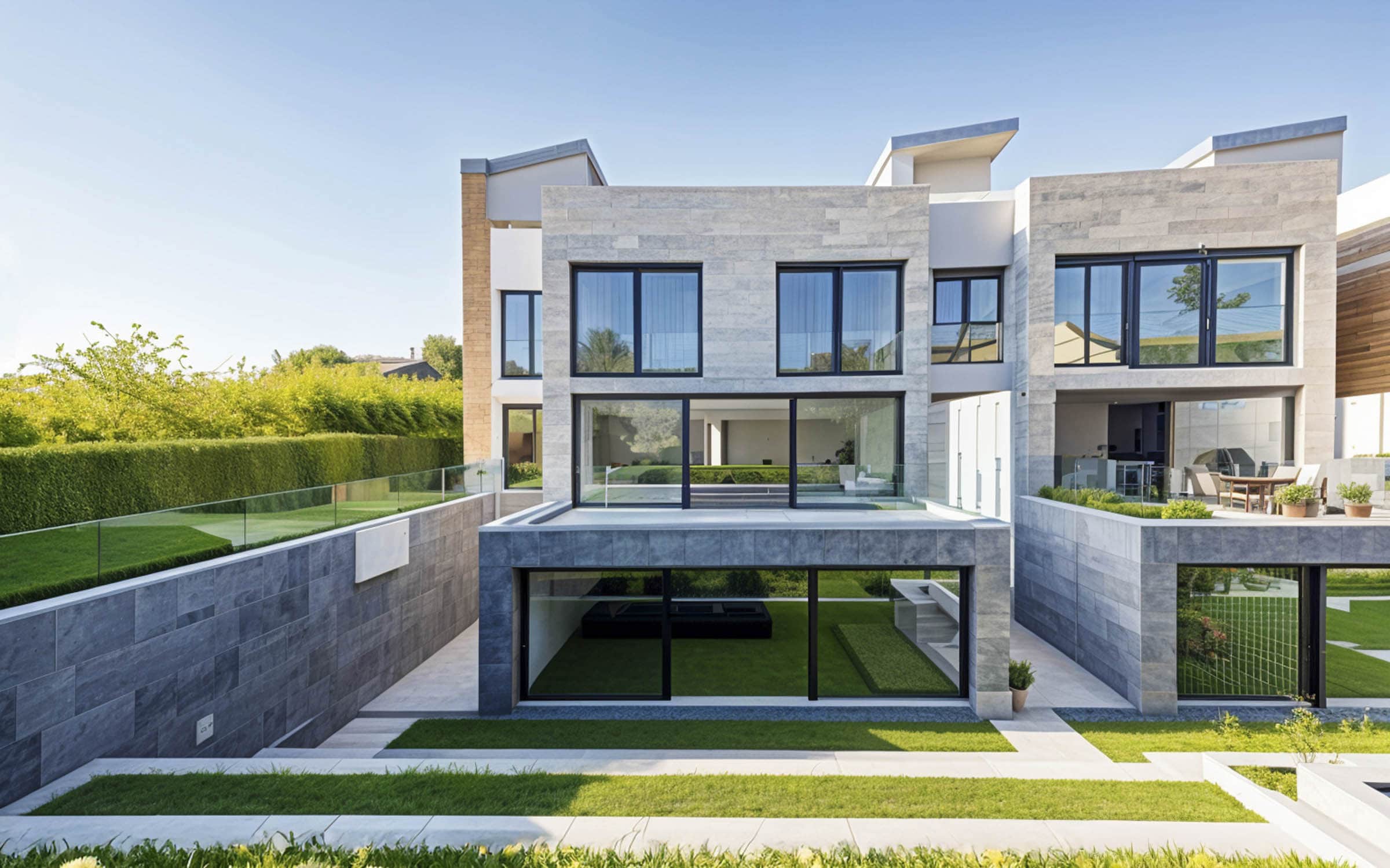 Městské vily s výhledem do zeleně a skvělou dostupností do centra