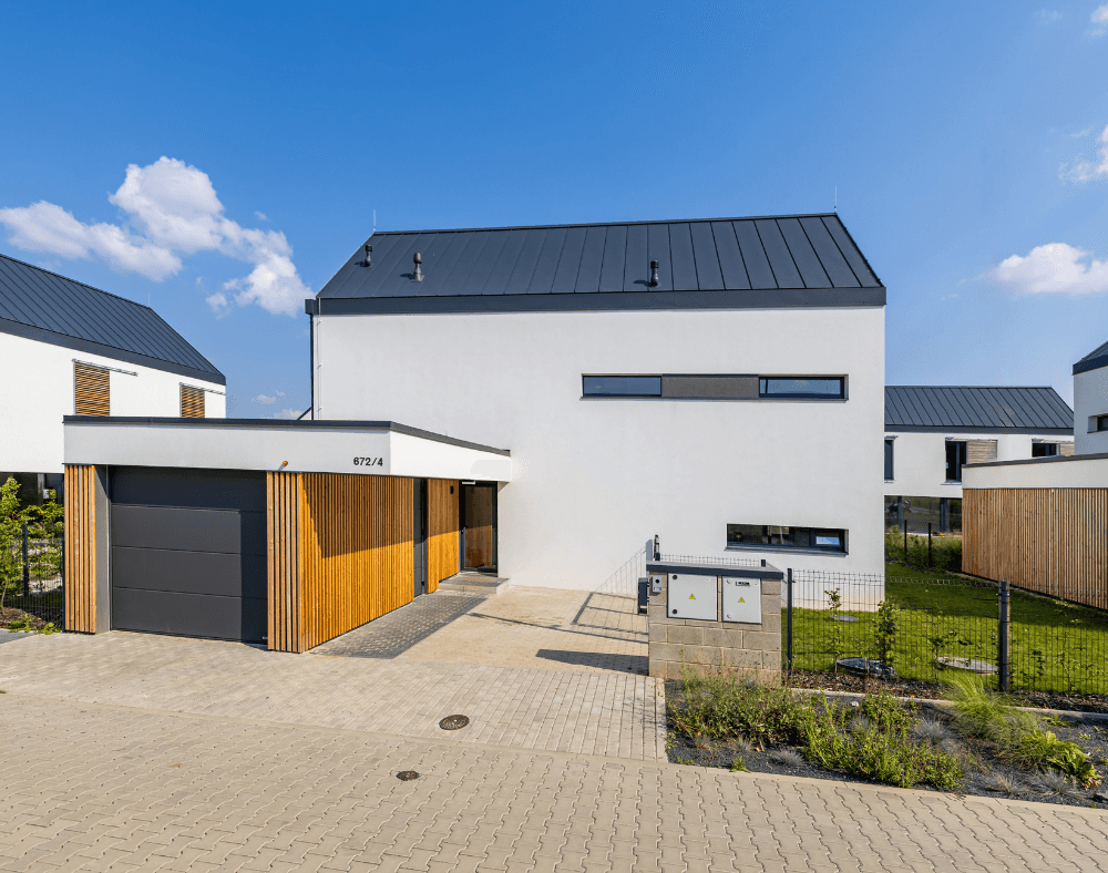 Moderní a udržitelné bydlení na okraji Prahy