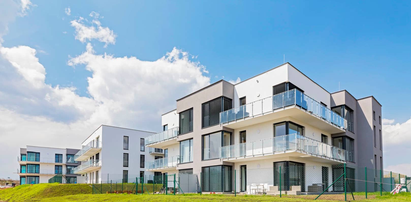 Bydlení Jinočany - bytové domy E1, E2, E3