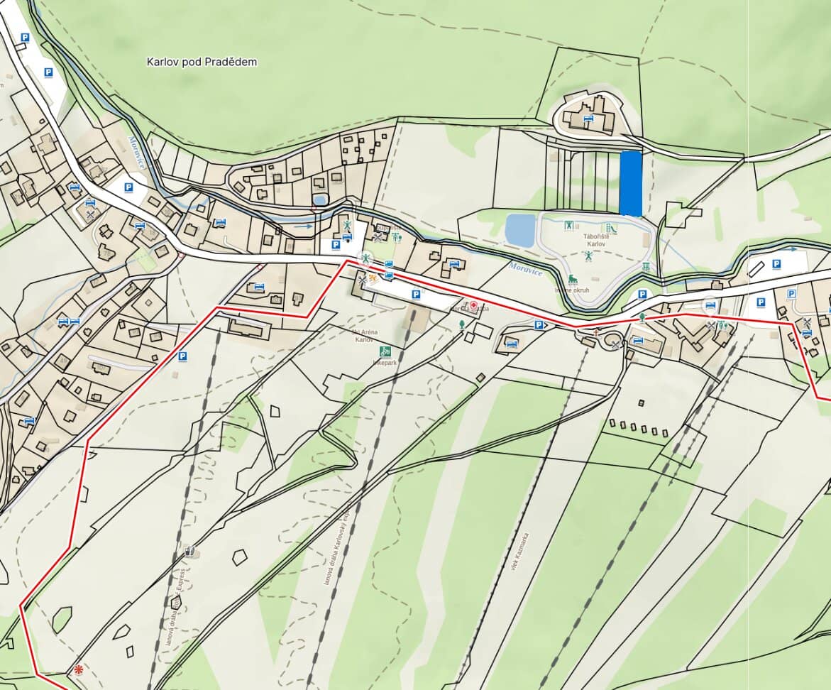 Pozemek Malá Morávka