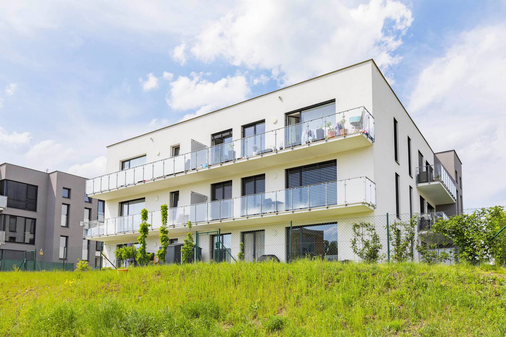 Bydlení Jinočany - bytové domy E1, E2, E3