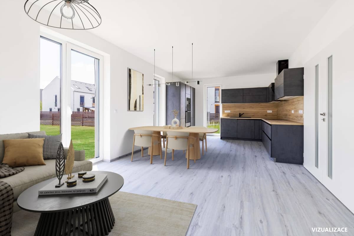 Bydlení Jinočany – rodinné domy – BETA 3