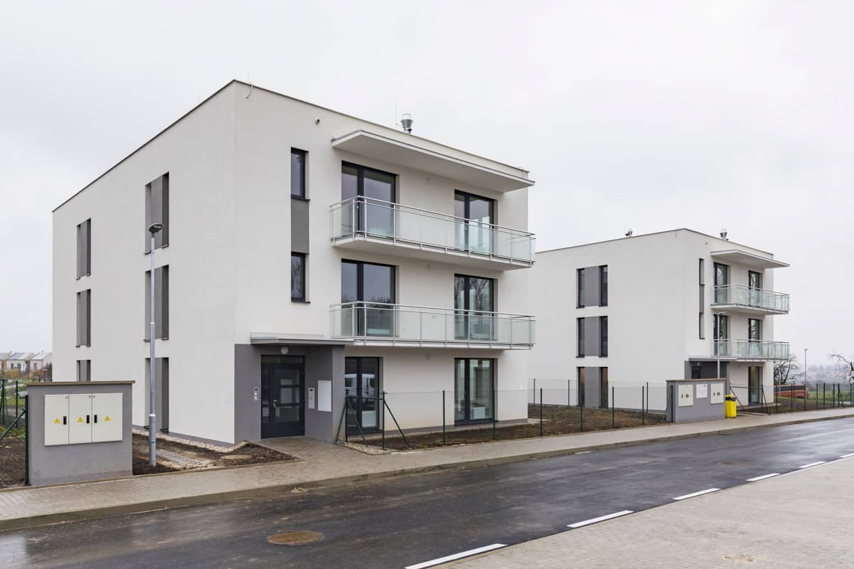 Bydlení Jinočany - bytové domy E1, E2, E3