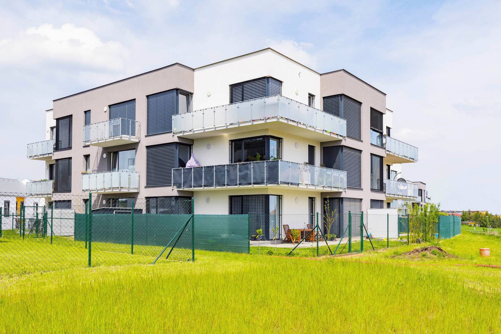 Bydlení Jinočany - bytové domy E1, E2, E3