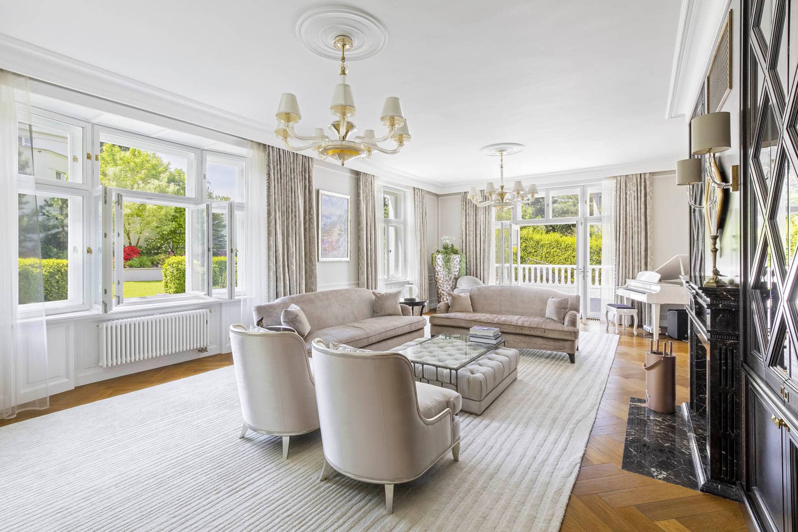 Exceptional villa with garden in Bubenec