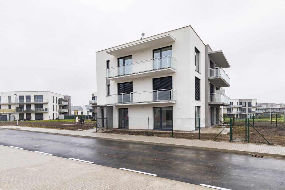 Bydlení Jinočany - bytové domy E1, E2, E3