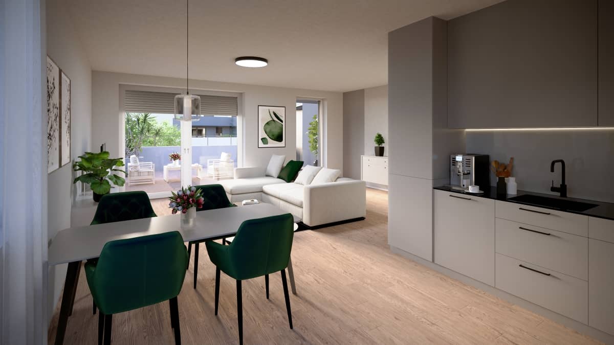 Bydlení Kbeličky - bytové domy