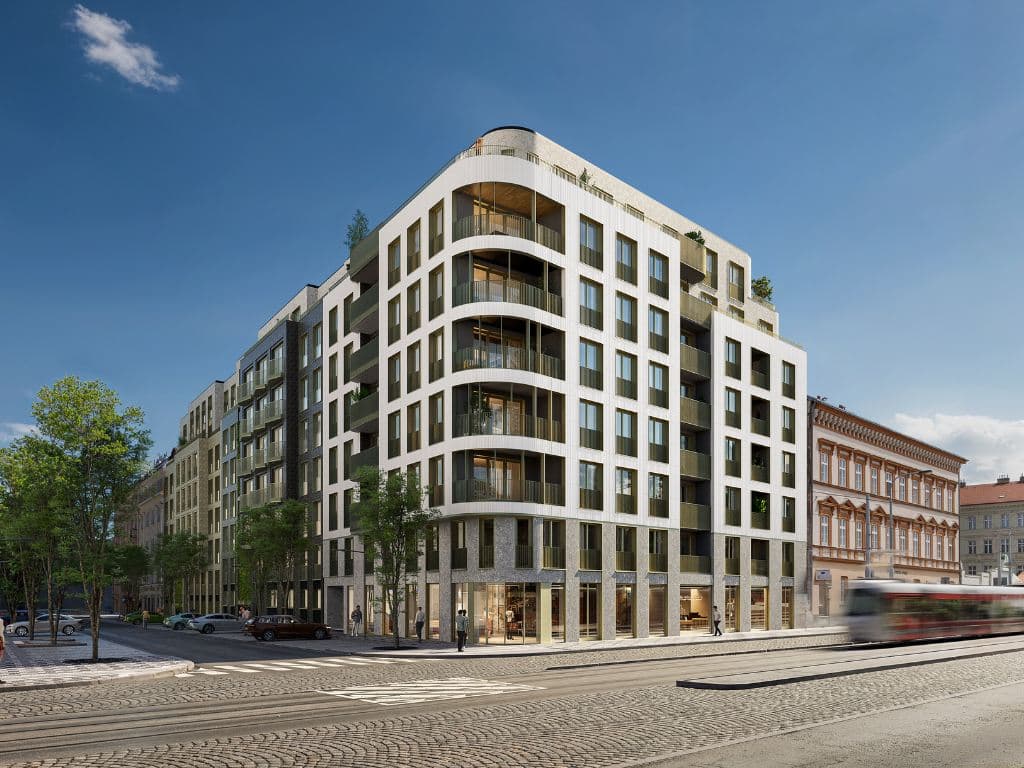 Úspěch projektu Rezidence Na Plzeňce: vyprodáno je 70 % bytů