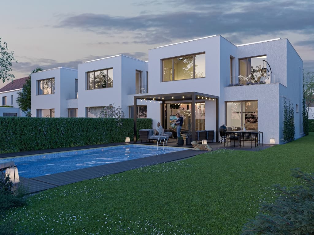 Nové Miškovice - rodinný dům se zahradou