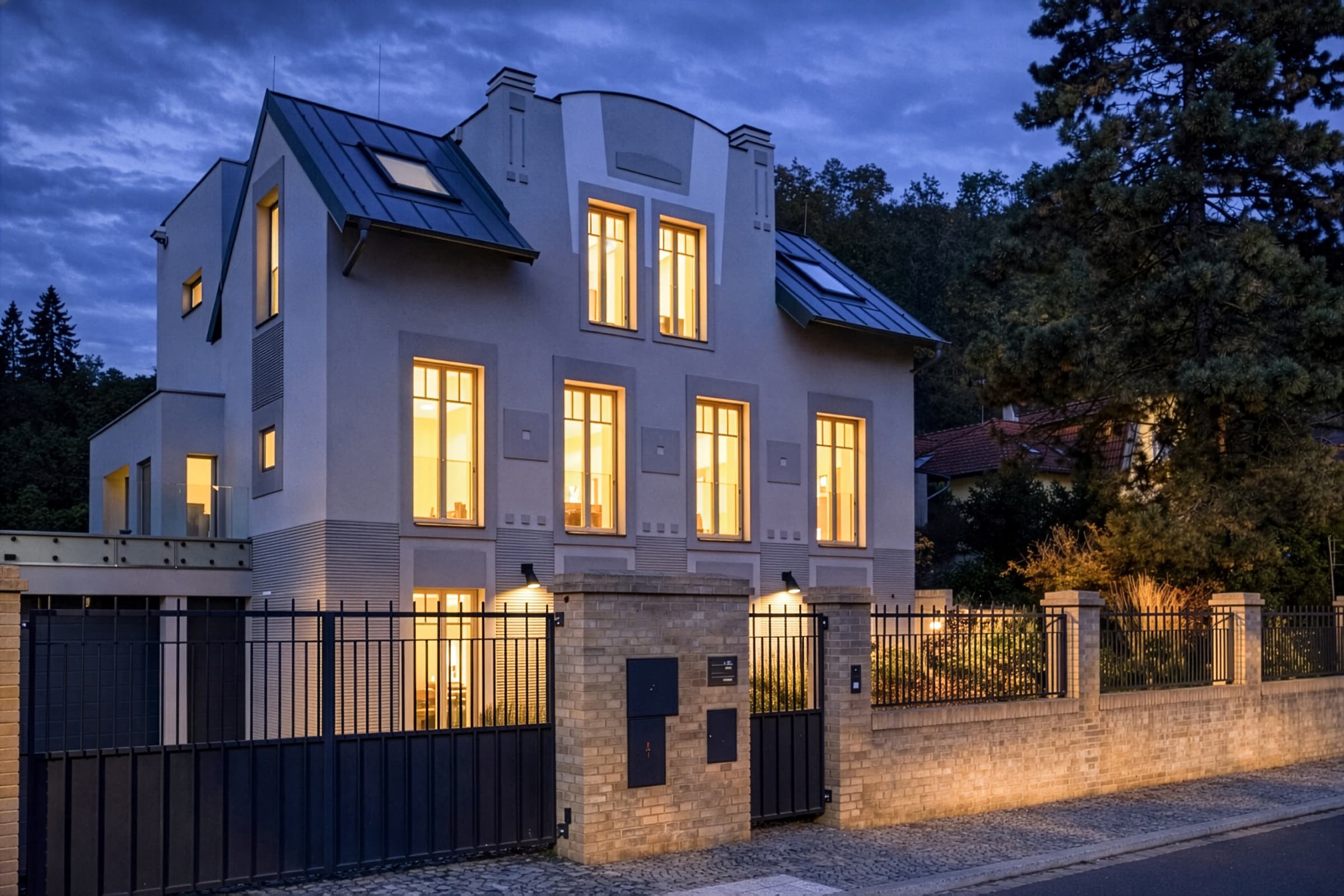 Vila v Šáreckém údolí