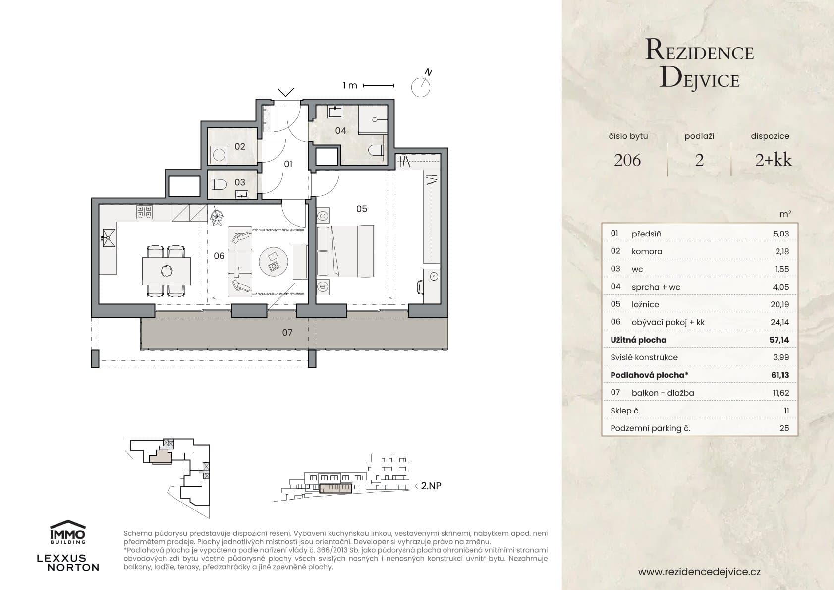 Byt U Dejvického rybníčku