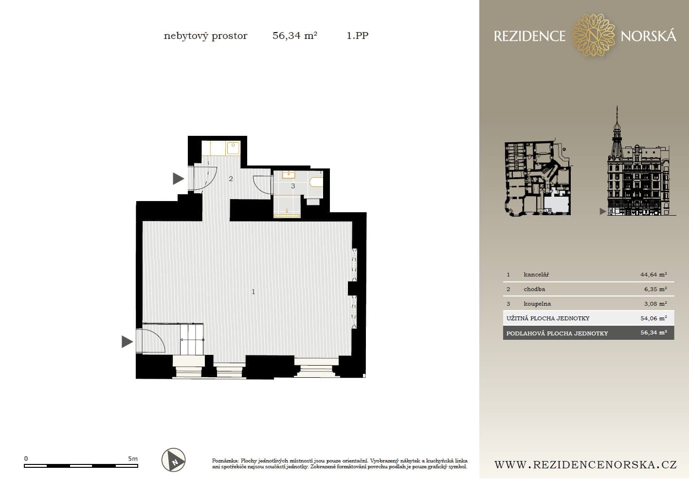 Komerční prostor Kodaňská