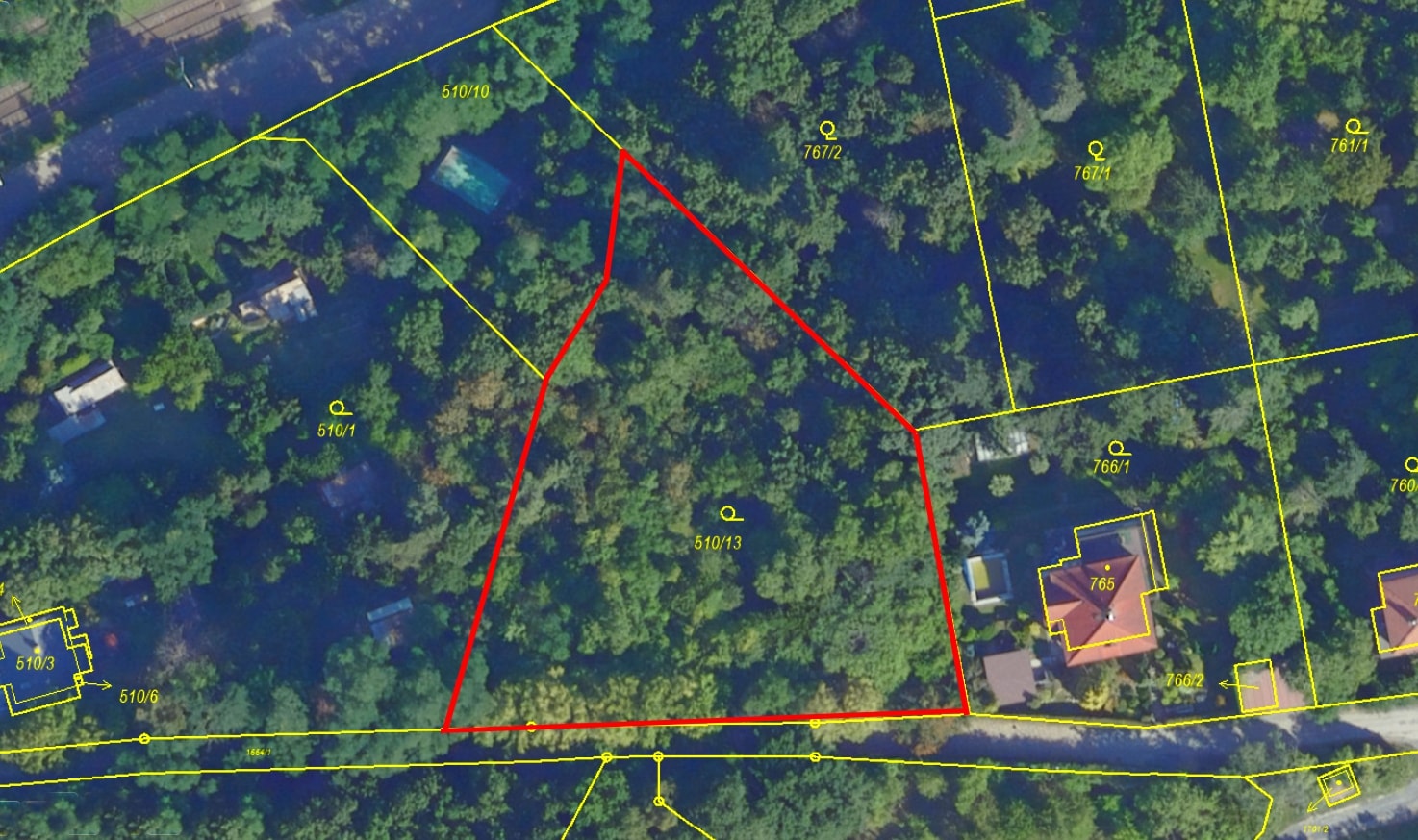 Pozemek Na Dlážděnce