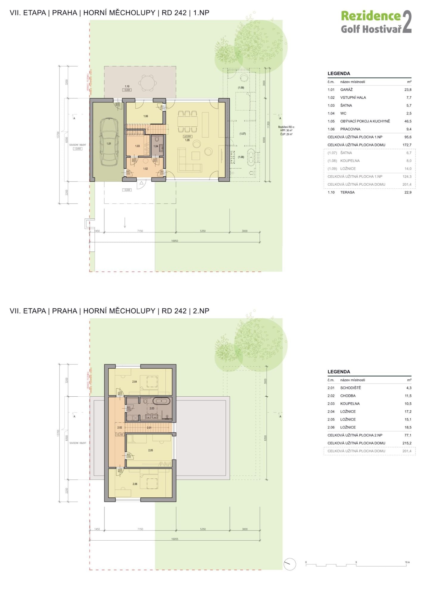Rodinný dům U hostivařského nádraží