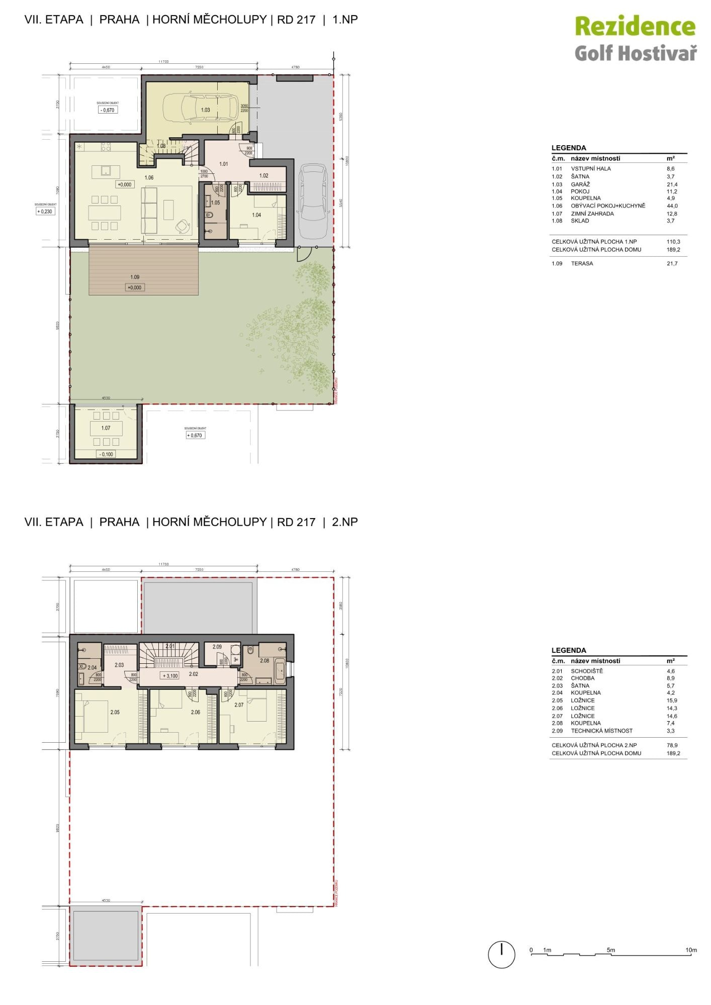 Rodinný dům U hostivařského nádraží