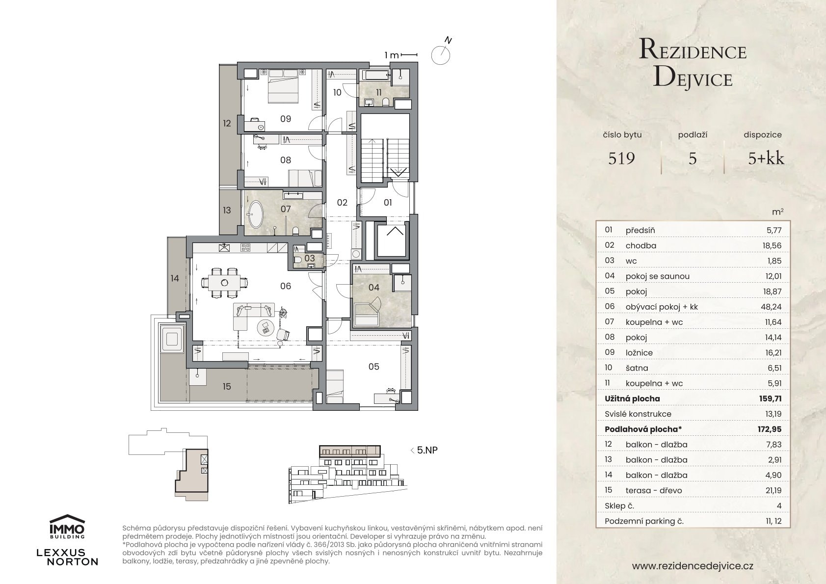 Byt U Dejvického rybníčku