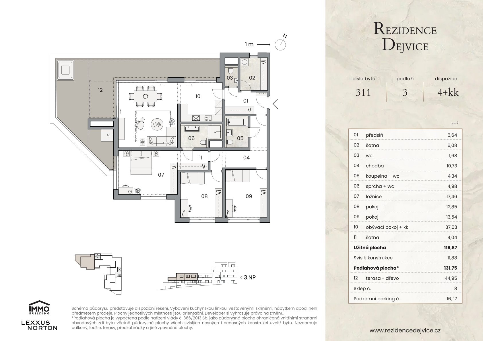 Byt U Dejvického rybníčku