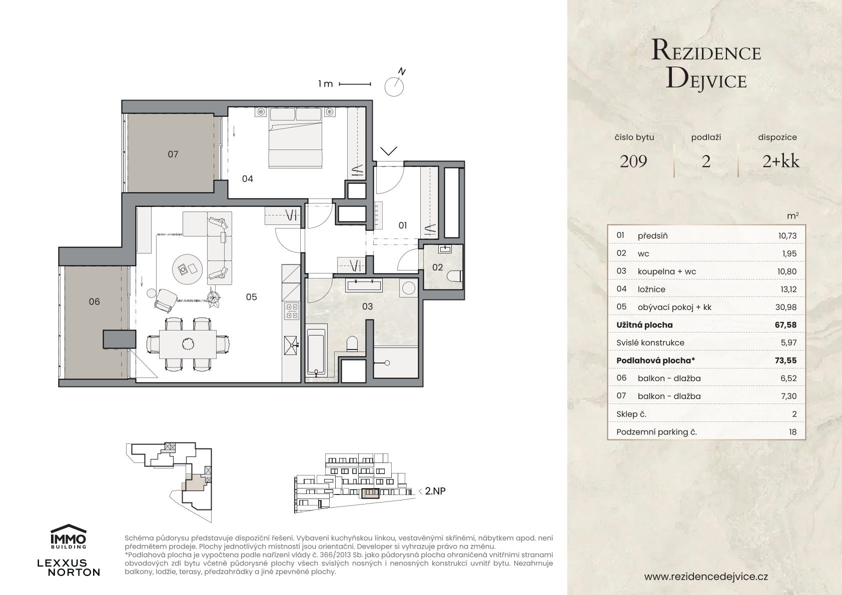 Byt U Dejvického rybníčku