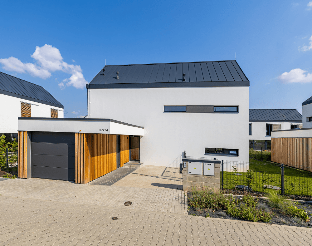 Moderní a udržitelné bydlení na okraji Prahy