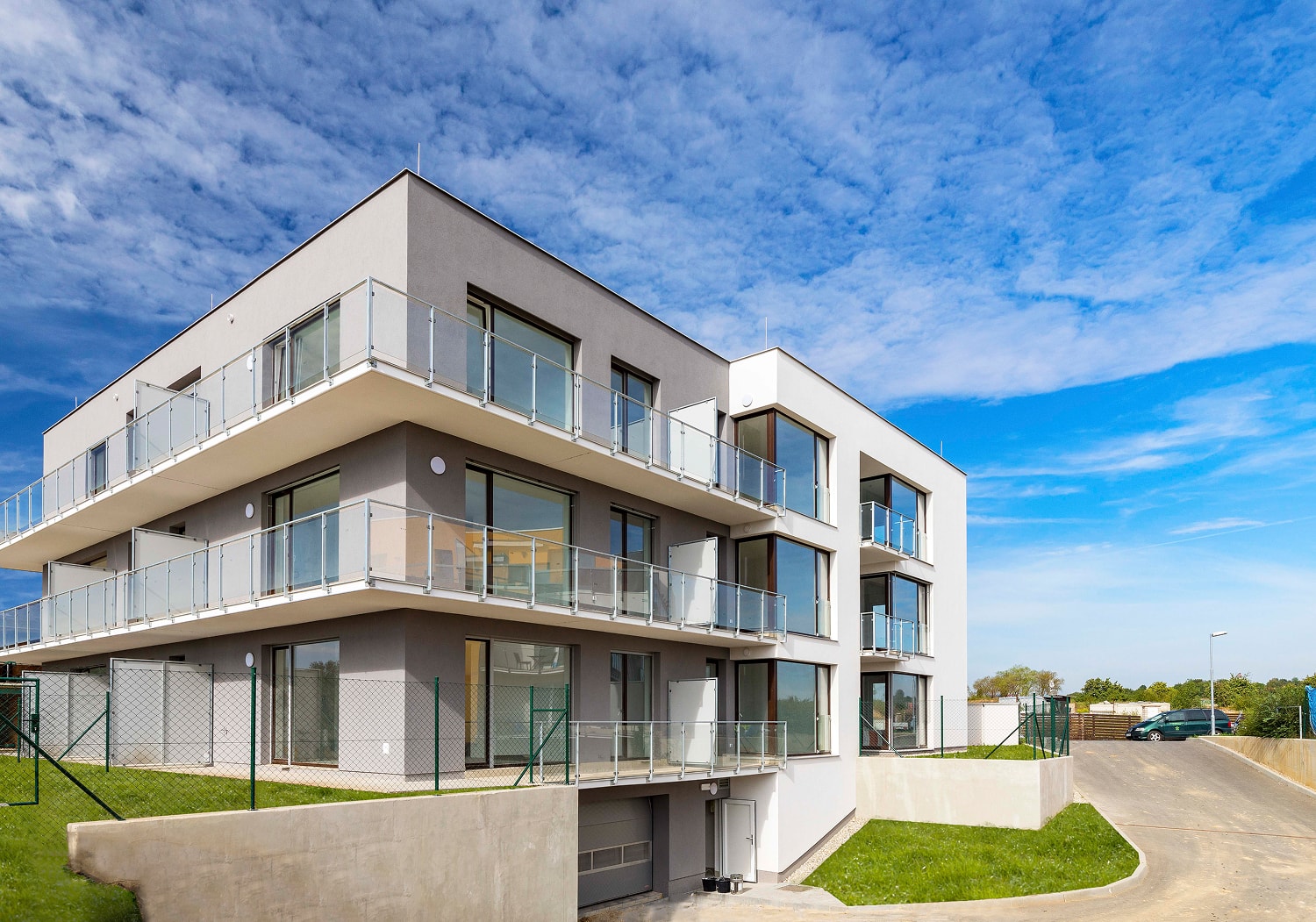 Bydlení Jinočany – Apartment Buildings E1, E2, E3